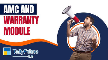 AMC & WARRANTY MODULE IN TALLY PRIME | TDL FOR TALLYPRIME 3.0