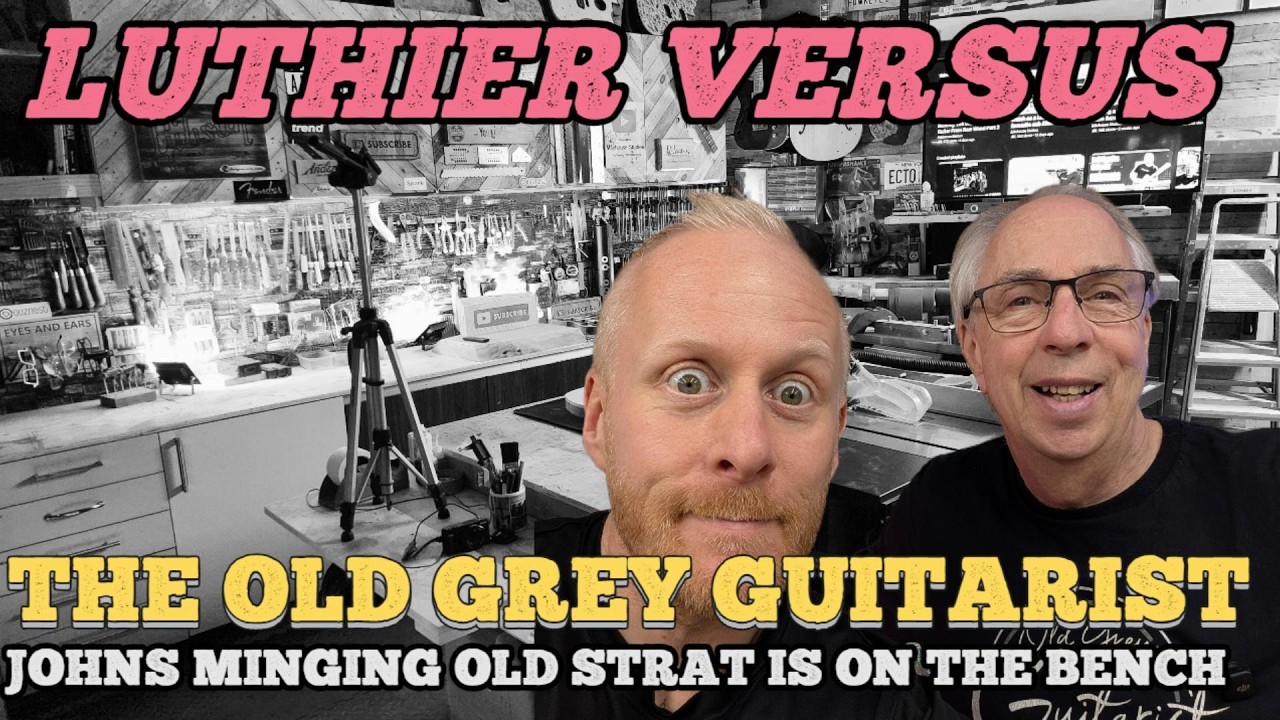 The Old Grey Guitarist Gate Crashed the Workshop...Chaos!!