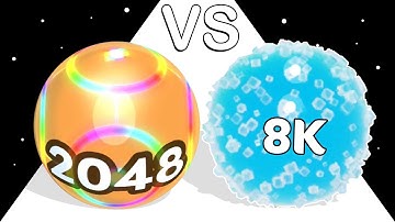 2048 Marmalade VS Rolling Ball 2048: Level Up Balls, ASMR Gameplay (Max level)