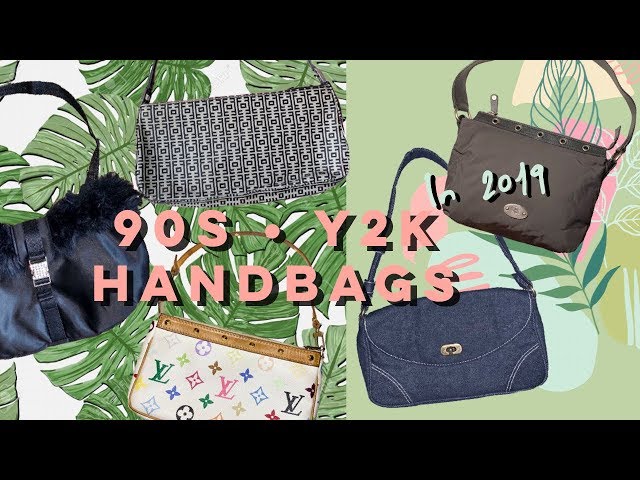 my 90s / Y2K bags collection + how to style - YouTube