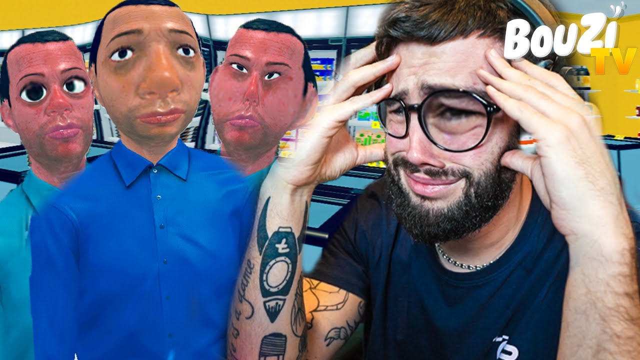 MES EMPLOYÉS SONT EN GALÈRE ... (Supermarket Simulator