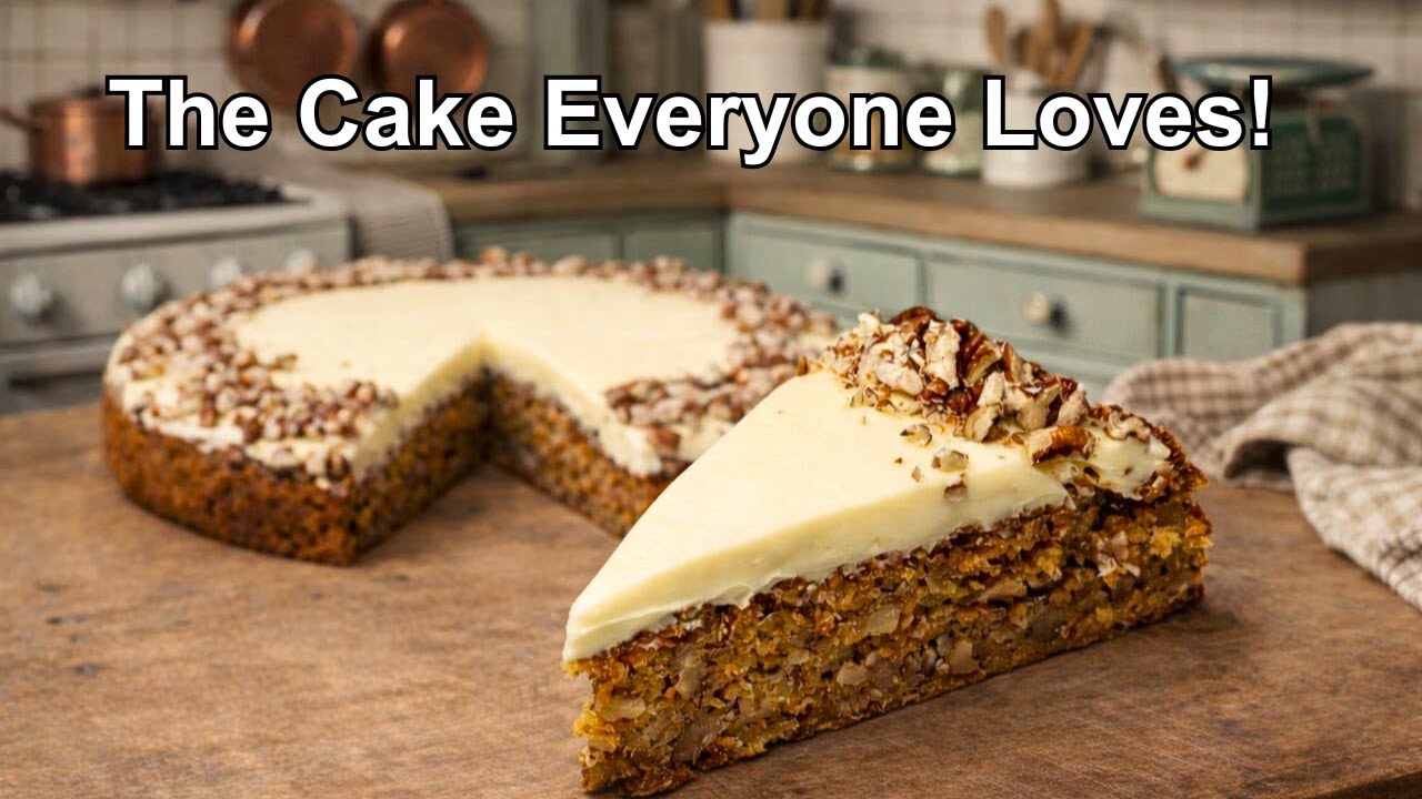 Carrot Walnut Cake Recipe | Perfect for Any Occasion