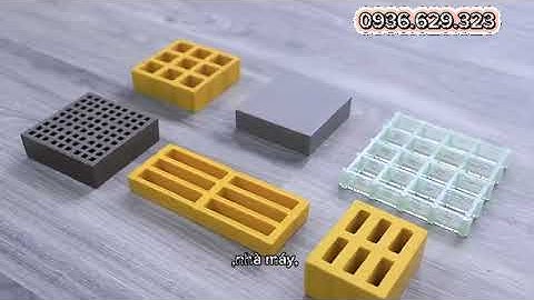 Các mẫu sàn grating composite- tấm nhựa composite - tấm sàn frp