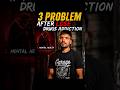 3 problems after lose drug’s addiction #gymmotivation #nodrugs