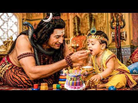 कान्हा के जन्मदिन पर स्वयं महादेव बने मेहमान | Yashomati Maiya | Krishna Leela | Episode 04
