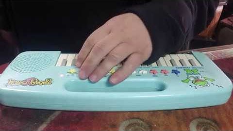 Demo Muppet Babies Casio EP-10, Cool Space Tone!