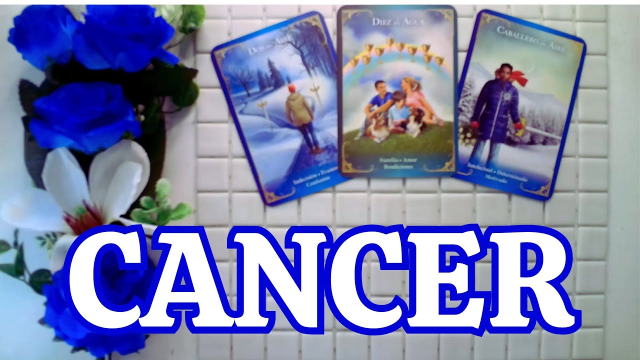#CANCER! VAS A VIVIR UN CAMBIO BRUTAL ,ALGUIEN SE SIENTE CULPABLE .TU ...