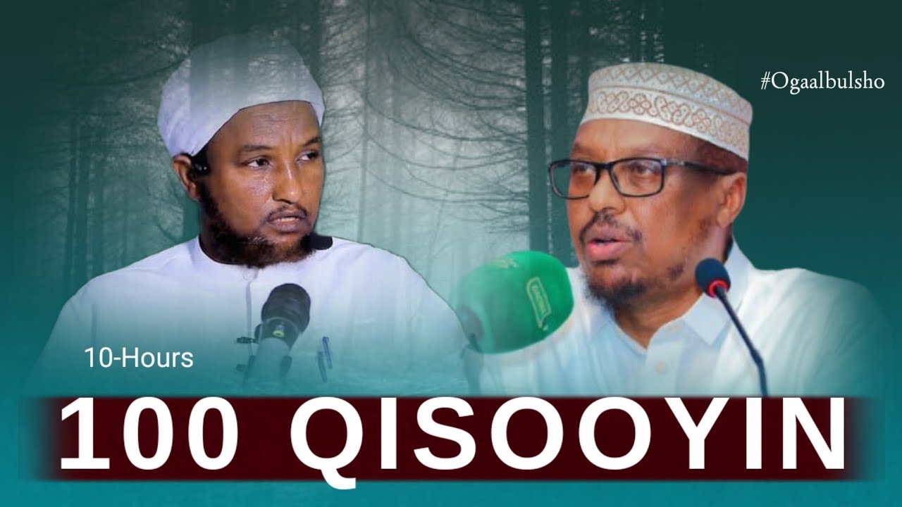 TOP 100 Qisooyin Qalbigaaga Raad Kureebi Doona || Sh Mustafe & Sh Xuseen @OGAALBULSHO #Shmustafe