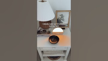 Sunrise Alarm Clock You Need! #alarmclock #bedroom