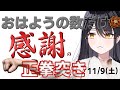 【朝活】おはようの数だけ「感謝の正拳突き」🙏11/9(9日目)【リアン・アニマリア・椿 】