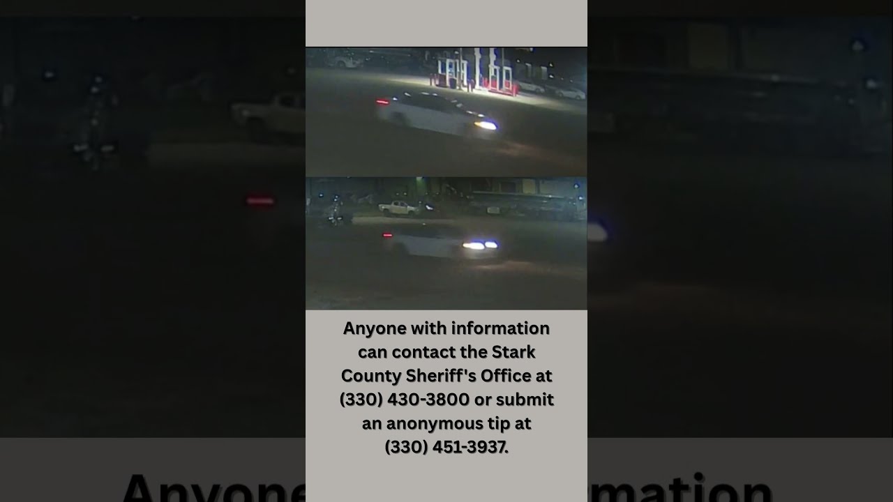 Stark County Sheriff's Office Seeks Public Help Identifying White Sedan With Front-end Damage