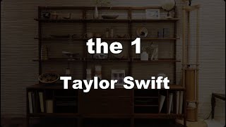 Karaoke♬ the 1 - Taylor Swift 【No Guide Melody】 Instrumental Resimi