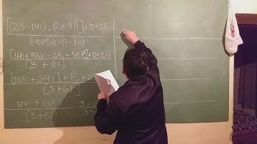 Ejercicio Combinado de Operaciones elementales con números complejos en forma binómica