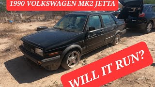 1990 Volkswagen MK2 JETTA GLI will it run ? after sitting  13 years???? by Cliffs backyard garage 8,114 views 1 year ago 40 minutes