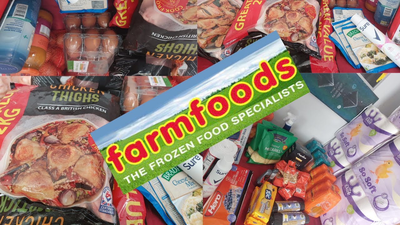 FARMFOODS GROCERY HAUL/BUDGET FRIENDLY YouTube