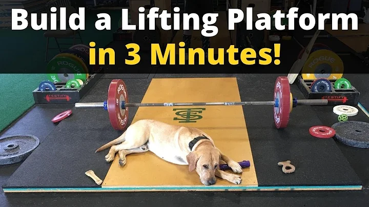 Build a Lifting Platform in 3 Minutes!