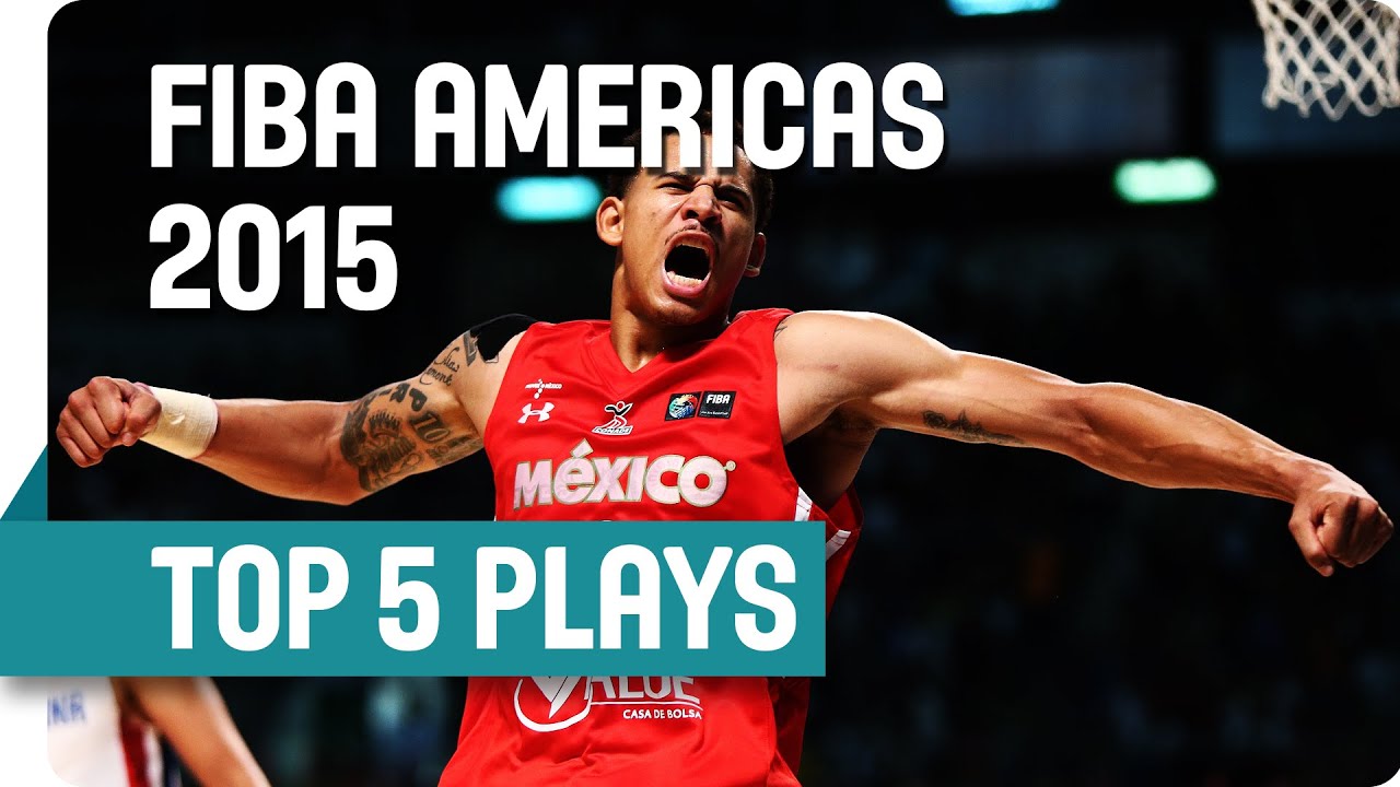 Top 5 Plays Day 1 2015 FIBA Americas Championship YouTube
