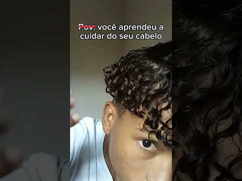 Como Finalizar Cabelo Cacheado Masculino 