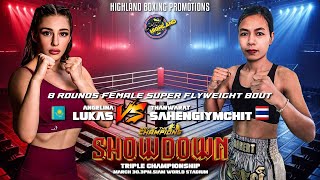 Angelina Lukas 🇰🇿 VS Thanwarat Sahengiymchit 🇹🇭 | March 30, 2024 | Bangkok, Thailand