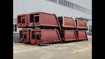 Factory stock for garbage compactor upper body kit