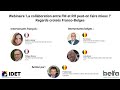 Webinaire idet fr  belfa be  la collaboration entre fm et rh peuton faire mieux