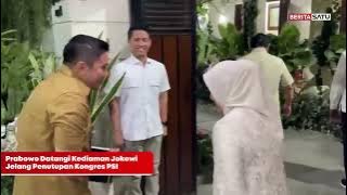 Prabowo Datangi Kediaman Jokowi Jelang Penutupan Kongres PSI #beritasatu