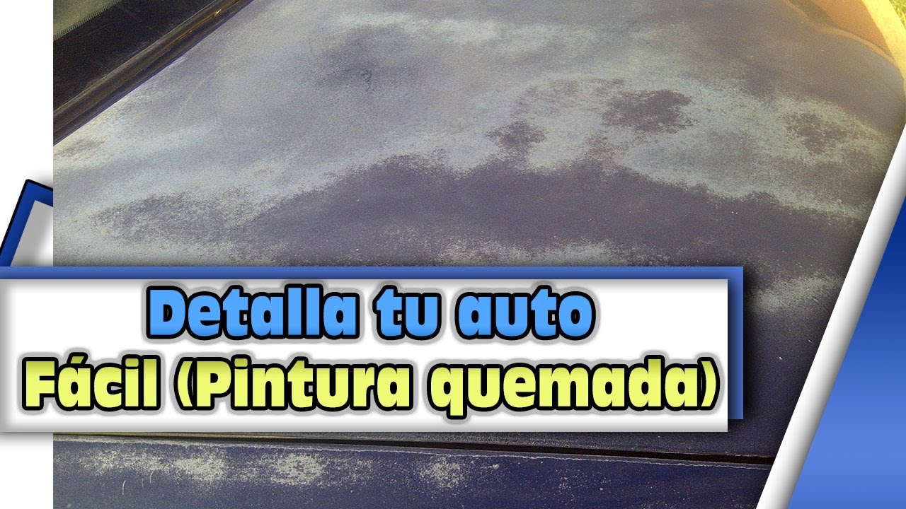 Reparar pintura coche