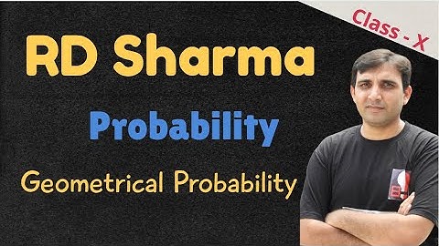 (L7)Probability: Chapter16 RD Sharma Class10 Geometrical Probability by Ashish Bajpai Sir