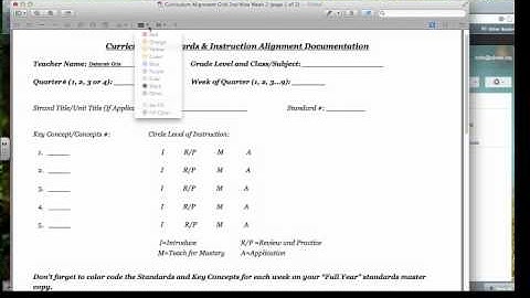 3 Minute Tutorial on Annotating in Preview