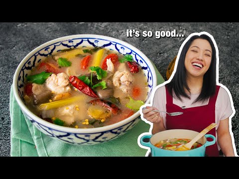 Great Soup Without Stock? Easy Tom Yum Chicken