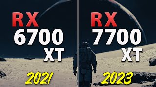 RX 7700 XT vs RX 6700 XT - Test in 9 Games | 1440p