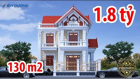 Đẳng Cấp Mãu Biệt Thự Tân Cổ Điển 2 Tầng Mái Thái Đẹp