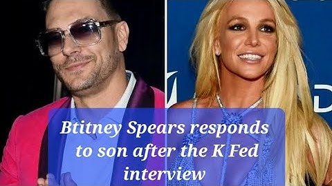 Britney Spears AUDIO clip responding to her son Jayden