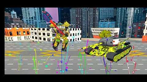 Army Tank Game Robot Car Games 2023 - Android Gameplay