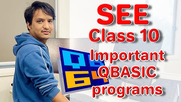 Most important SEE QBASIC  combined programs