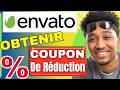 comment obtenir une reducion sur Envato