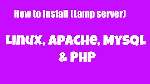 How to Install Lamp Server (Linux, Apache, MySQL & PHP) on Ubuntu Server 16.04