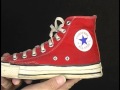 Vintage USA-MADE Converse All Star Chuck Taylor EXTRA stitching at collectornet.net