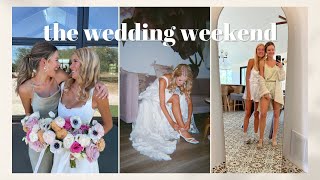 VLOG: It's Wedding Day! Behind the Scenes of Wedding Morning, Hair + Makeup and Decorating the Venue