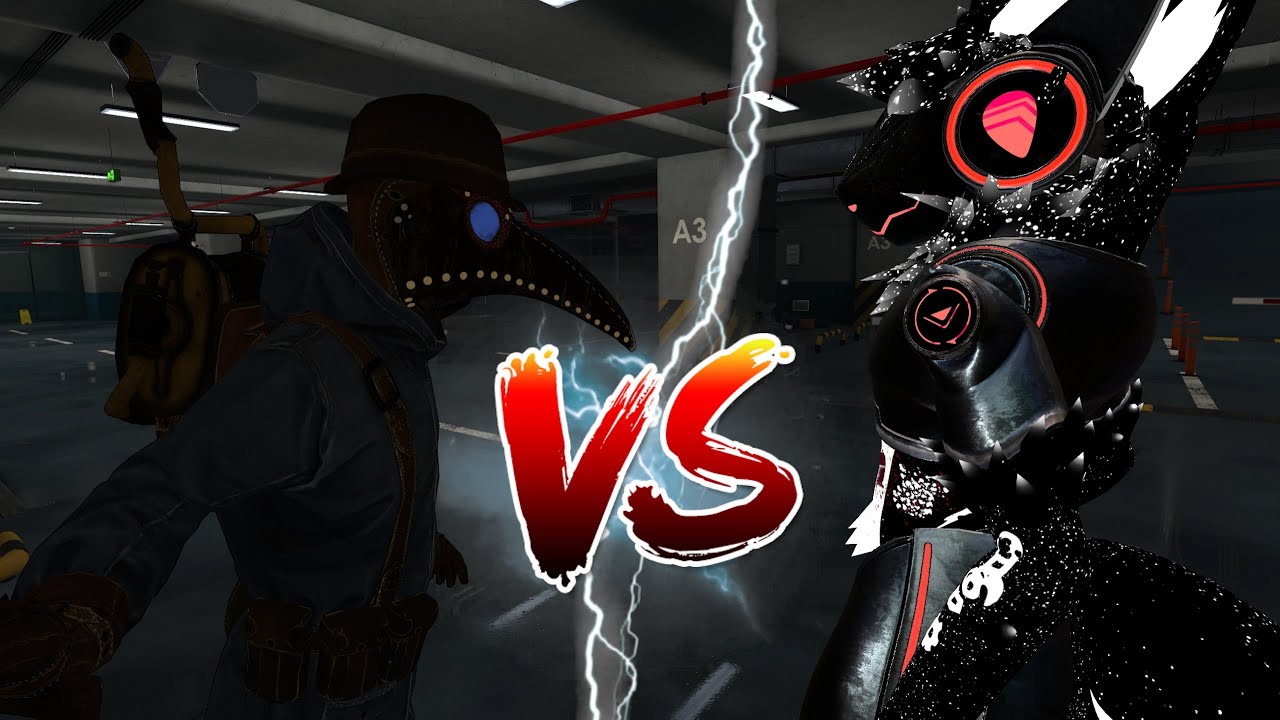The Plague Doctor VS A Protogen [Live Action Animation/VRChat] - YouTube