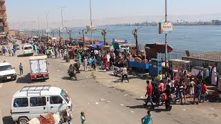 النجعاوية | المئات يحتفلون بشم النسيم بكورنيش نجع حمادي