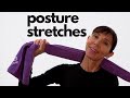 Physio Guided Posture Correction Stretches Routine for Beginners - 15 mins