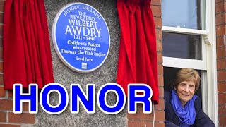 Wilbert Awdry, Creator of Thomas, Honored with Blue Plaque