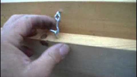 Video #44 - Top Bar Beehive - Part 6 - Viewing Window Cover