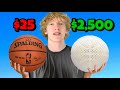 25 basketball vs 2500 airless basketball