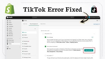 How to fix Shopify TikTok app not compatible error