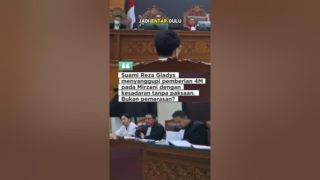 Suami Reza Gladys mengaku sanggupi pemberian uang 4M pada nikita Mirzani Suami Reza Gladys mengaku sanggupi pemberian uang 4M pada nikita Mirzani