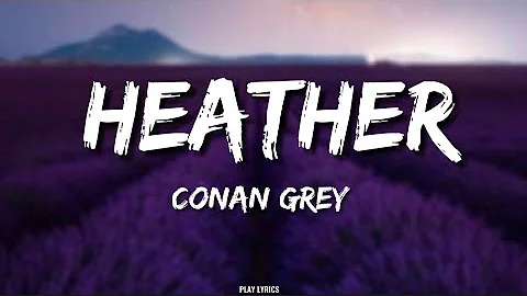 Conan grey - Heather (Lyrics) #conangray #heather #lyrics #fyp