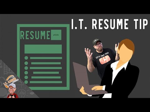 ஐடி ரெஸ்யூம் டிப்ஸ் - அனுபவம், பட்டம் அல்லது சான்றிதழுடன் திறன்களை பட்டியலிடுதல்