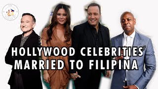 HOLLYWOOD CELEBRITIES MARRIED TO FILIPINA #filipino #trending